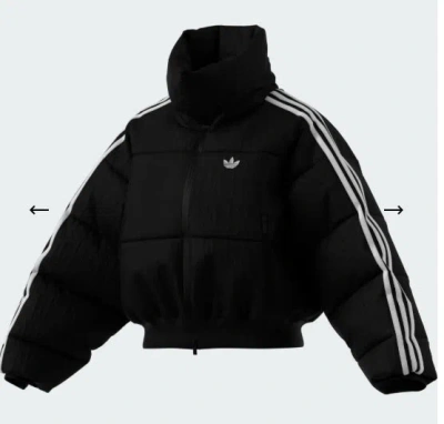 Adidas Originals Black Zip-up Sweatshirt With White Stripes