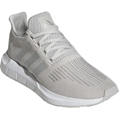 Adidas Originals Adidas Swift Run 1 Running Shoe In Grey/grey/silver Metallic
