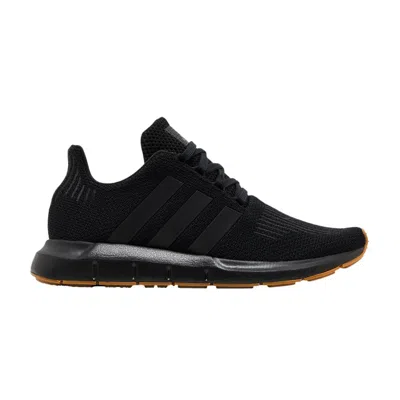 Pre-owned Adidas Originals Adidas Swift Run 1.0 Big Kid 'black Gum' | Kid's Size 4.5
