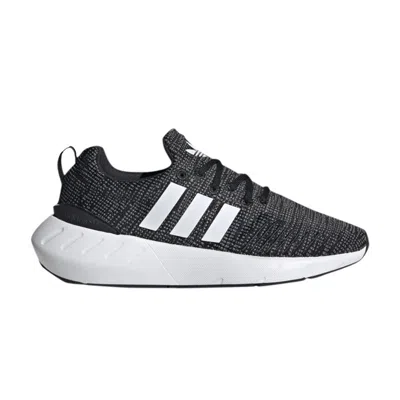 Pre-owned Adidas Originals Adidas Swift Run 22 Big Kid 'core Black' | Kid's Size 4.5
