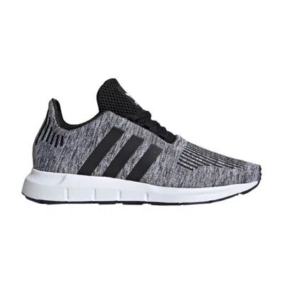 Pre-owned Adidas Originals Adidas Swift Run J 'white Black' | Kid's Size 5.5