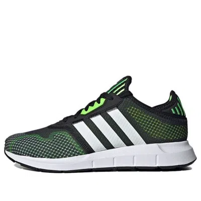 Adidas Originals Adidas Swift Run X 'black Solar Green' In Multi
