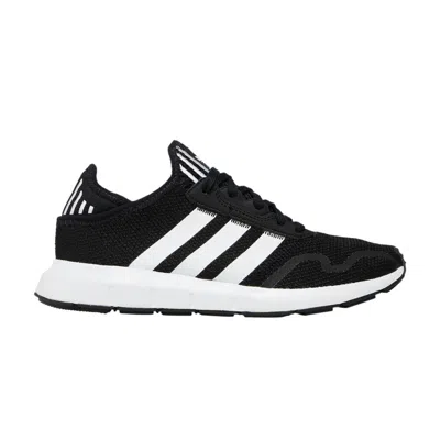 Pre-owned Adidas Originals Adidas Swift Run X J 'black White' | Kid's Size 3.5