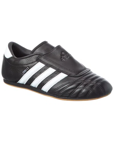 Adidas Originals Adidas Taekwondo Leather Sneaker In Black