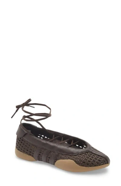 Adidas Originals Womens Originals Taekwondo Mei Ballet In Brown