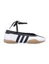 Adidas Originals Adidas Taekwondo Mei White Ballet Shoes In White