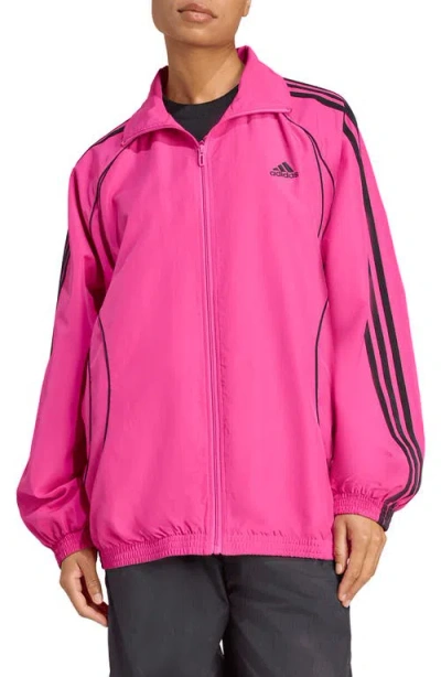 ADIDAS ORIGINALS ADIDAS TEAMGEIST OVERSIZE RECYCLED POLYESTER TRACK JACKET