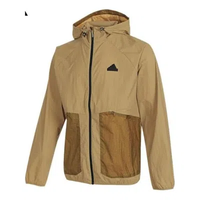 Adidas Originals Adidas Tech Lightweight Woven Jacket Asia Sizing 'brown'