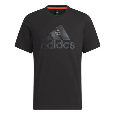 Adidas Originals Adidas Tech Logo T-shirts 'black'