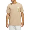 Adidas Originals Adidas Tech Outline Sportswear Graphic T-shirt In Neutral