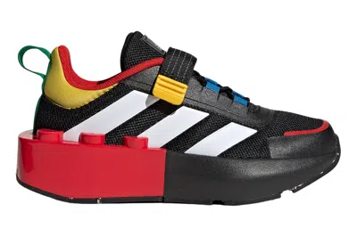 Pre-owned Adidas Originals Adidas Tech Rnr Lego Core Black Cloud White Red (gs) In Core Black/cloud White/red