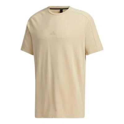 Adidas Originals Adidas Tech T-shirt 'yellow' In Gray
