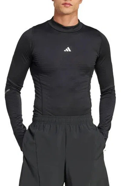 Adidas Originals Adidas Techfit Cold.rdy Training T-shirt In Black