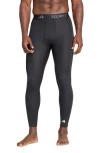 Adidas Originals Mens Adidas Techfit Control Long-tight Training Leggings In Black