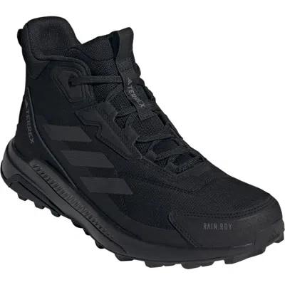 Adidas Originals Adidas Terrex Anylander Mid R.rdy Waterproof Hiking Boot In Black