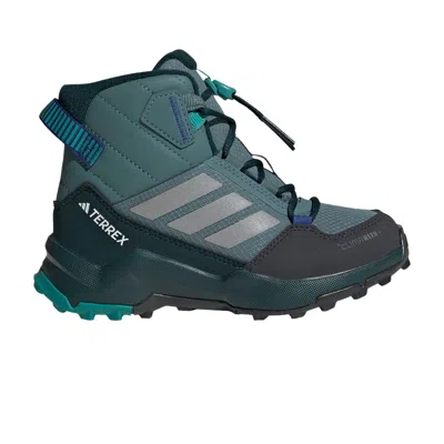 Pre-owned Adidas Originals Adidas Terrex Ax4r Mid Climawarm+ K 'preloved Teal' | Kid's Size 4.5 In Blue