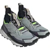 Adidas Originals Women's Adidas Terrex Free Hiker 2.0 Hiking Shoes In Silver/silver/lucid Lemon
