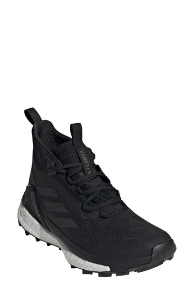 Adidas Originals Adidas Terrex Free Hiker 2.0 Hiking Shoe In Black/black/white