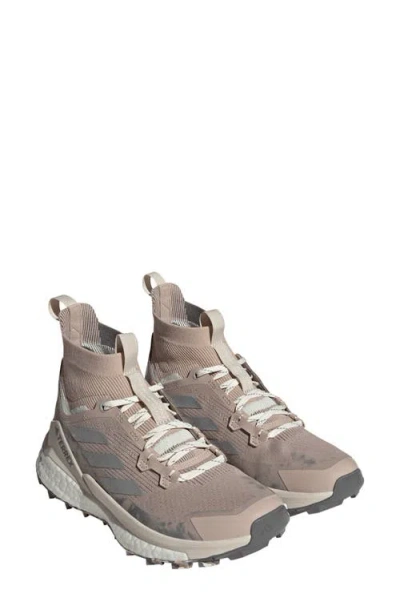 Adidas Originals Adidas Terrex Free Hiker 2.0 Hiking Shoe In Taupe/silver/olive
