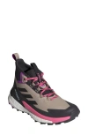 Adidas Originals Adidas Terrex Free Hiker 2.0 Hiking Shoe In Wonder Beige/pink/black