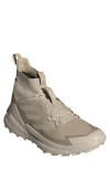 Adidas Originals Adidas Terrex Free Hiker Gore-tex® Waterproof Hiking Shoe In Sand Strata/wonder Beige