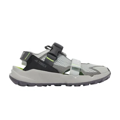Pre-owned Adidas Originals Adidas Terrex Hydroterra At Sandal 'wonder Silver Lucid Lemon' | Men's Size 5.5