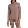Adidas Originals Adidas Terrex Multi Climacool Hooded Pullover In Brown