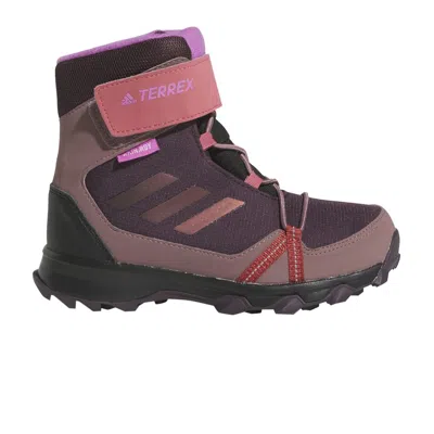 Pre-owned Adidas Originals Adidas Terrex Snow Cold.rdy Winter Boot J 'shadow Maroon Pulse Lilac' | Red | Kid's Size 6