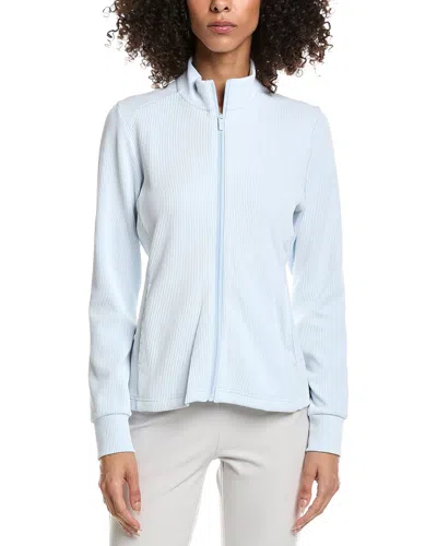 Adidas Originals Adidas Textured Jacket In Blue