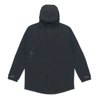 Adidas Originals Adidas Th Parkar Casual Sports Hooded Jacket Black