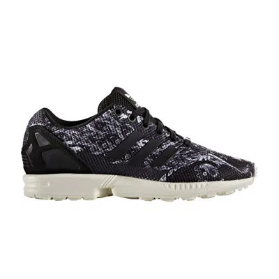 Pre-owned Adidas Originals Adidas The Farm Company X Wmns Zx Flux 'black Floral' | Women's Size 5