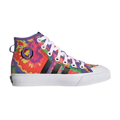 Pre-owned Adidas Originals Adidas The Simpsons X Nizza Hi Big Kid 'lisa Simpson' | Multi-color | Kid's Size 6.5