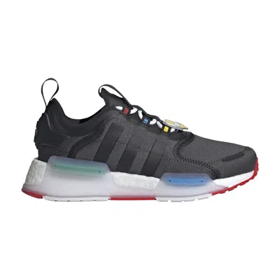 Pre-owned Adidas Originals Adidas The Simpsons X Nmd_v3 J 'bart Simpson' | Grey | Kid's Size 5.5