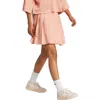 Adidas Originals Adidas Tiro Pleated Miniskirt In Ambient Blush