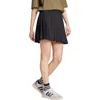 Adidas Originals Adidas Tiro Pleated Miniskirt In Black