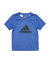Adidas Originals Adidas Toddler Boy T-shirt Blue Size 7 Polyester In Blue