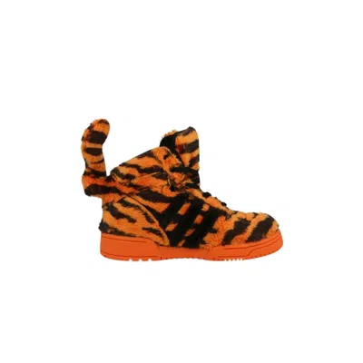 Pre-owned Adidas Originals Adidas Toddler Js Tiger | Orange | Infant Size 5
