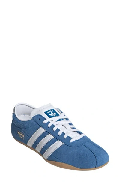 Adidas Originals Adidas Tokyo Low Top Suede Sneaker In Blue