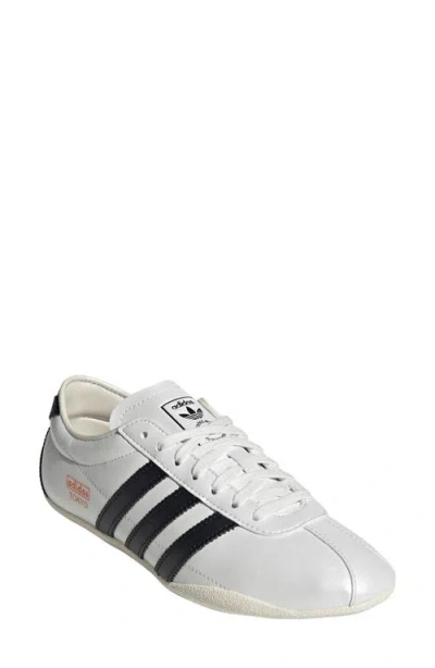 Adidas Originals Adidas Tokyo Low Top Suede Sneaker In White