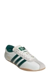 Adidas Originals Womens Adidas Country Og Brand-stamp Leather Low-top Trainers In Off White/green/gold