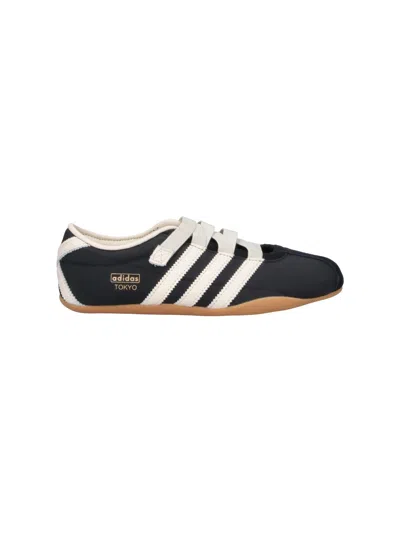 Adidas Originals Adidas Tokyo-inspired Lace-up Sneaker In Black