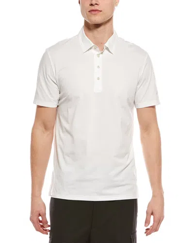 Adidas Originals Adidas Tour Twist Knit Polo Shirt In White