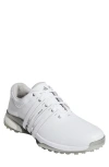 Adidas Originals Adidas Tour360 25 Spikeless Golf Shoe In White/white/silver