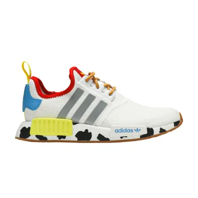 Pre-owned Adidas Originals Adidas Toy Story X Nmd_r1 J 'sheriff Woody' | White | Kid's Size 3.5