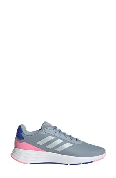 Adidas Originals Adidas Trace Sneaker In Grey/zero Met./pink