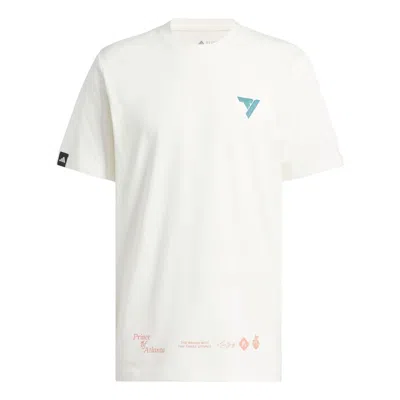 Adidas Originals Adidas Trae Prince Of Atlanta Signature T-shirt 'white'