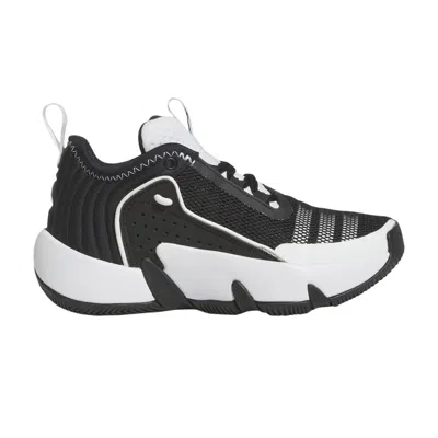Pre-owned Adidas Originals Adidas Trae Unlimited Little Kid 'black White' | Kid's Size 11