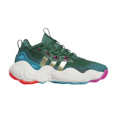 Pre-owned Adidas Originals Adidas Trae Young 3 J ''96 Olympics' | Green | Kid's Size 5.5