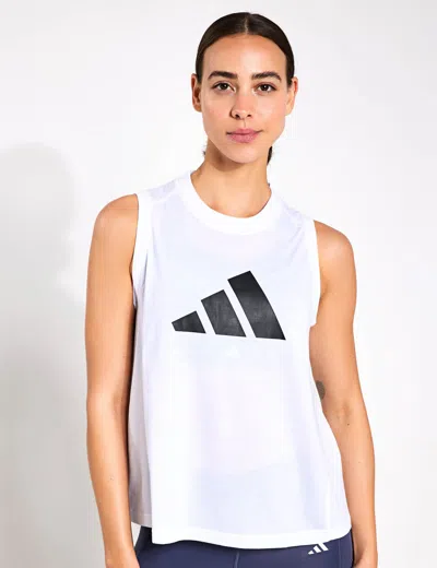ADIDAS ORIGINALS ADIDAS WOMEN'S TRAIN ESSENTIALS BIG PERFORMANCE LOGO TRAINING TANK TOP