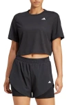 Adidas Originals Adidas Train Essentials Boxy Workout T-shirt In Black
